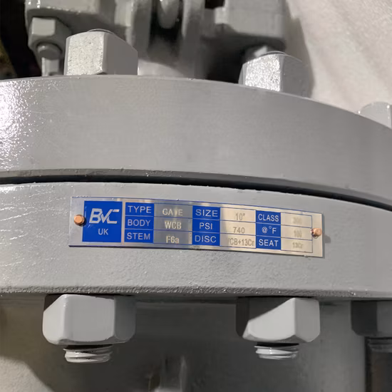 Haste ascendente em aço fundido com furo completo com flange dupla OS&Y Wedge API 600 Válvula gaveta (preço do fabricante na China)